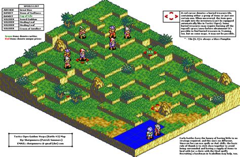 Tactics Ogre The Knight Of Lodis Battle 03 Vespa Map Png