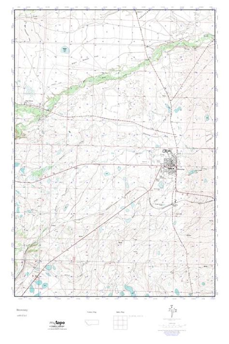 Mytopo Browning Montana Usgs Quad Topo Map