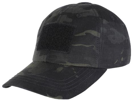 Mens Black Multicam Camo Baseball Style Tactical Cap Military Operato