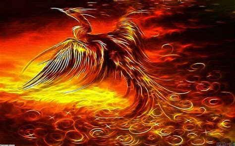 Phoenix Mythical Bird As I Burn To Dust And Leave This Life To Rise From