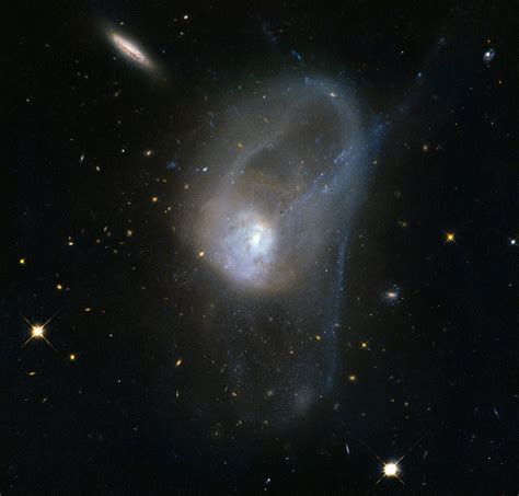Image Hubble Observes Galaxies Evolution In Slow Motion