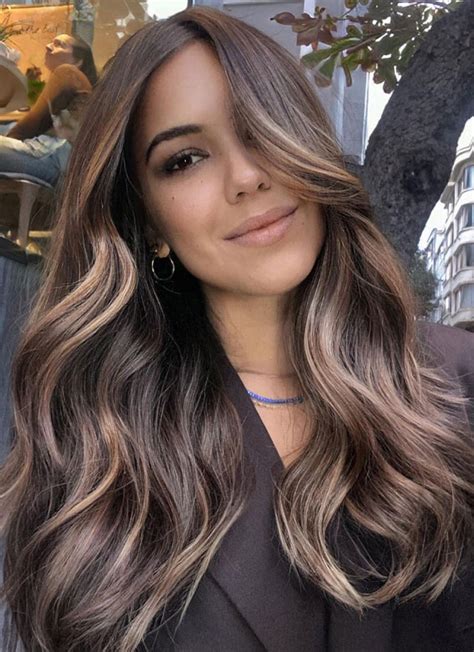 Stylish Brown Hair Colors Styles For Soft Beige Blonde Balayage Highlights