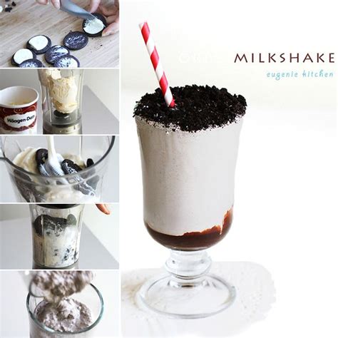 How To Make Oreo Milkshake Eugenie Kitchen Oreo Milkshake Yummy