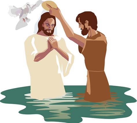 Jesus Baptism Clipart Free Images At Vector Clip Art Images And Photos Finder