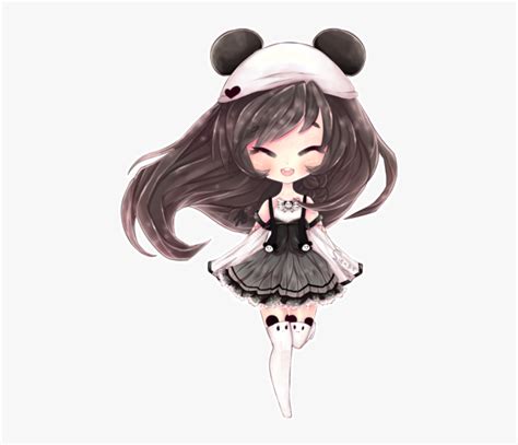 Kawaii Anime Panda Girl Png Download Cute Anime Panda