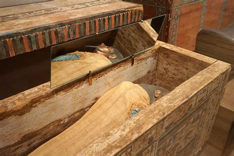 Coffin Of A Mummy Of Khnumhotpe Ca 1991 1786 Bc From Khashaba