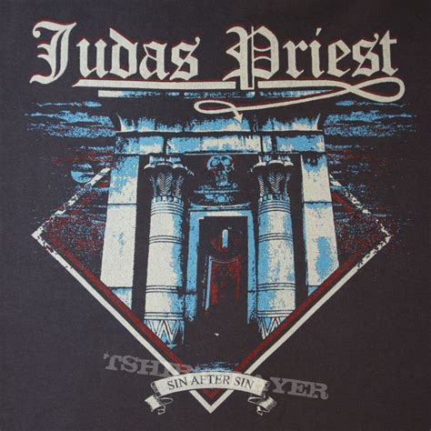 Judas Priest Sin After Sin Shirt Tshirtslayer Tshirt And Battlejacket Gallery