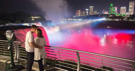 Niagara Falls Usa Night Illumination And Fireworks Getyourguide