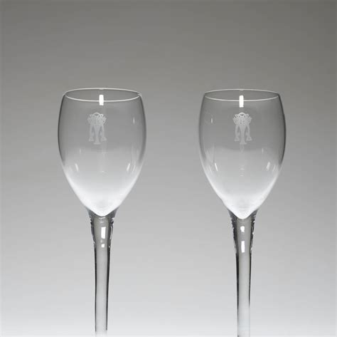 217 Maxim S De Paris Wine Glasses Set Of Twelve