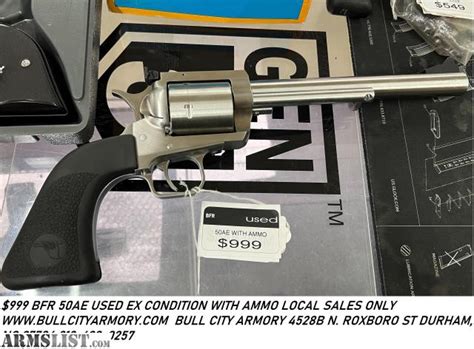 Armslist For Sale Used Bfr 50ae Revolver Ex Condtion