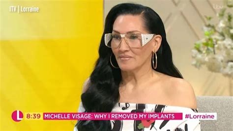 Michelle Visages Secret Battle As Disease From Breast Implants Caused