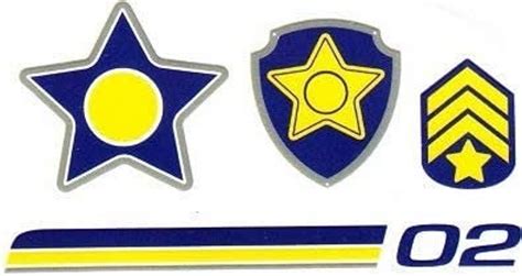 3 Inch Chase Badge Decal Paw Patrol Pup Wall Decal Sticker Etsy