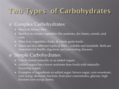 Ppt Carbohydrates Powerpoint Presentation Free Download Id4676657
