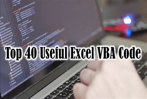 Useful Excel Macro Vba Examples Part Of Let S Excel In Excel