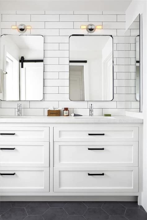 Shaker cabinets painted white or gray are also popular in modern kitchens as they give off a light and airy feel that many contemporary homeowners seek. Knockoff Restoration Hardware Bristol Flat Mirror | All ...