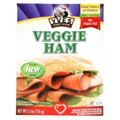 Yves Vegan Veggie Ham Deli Slices 5 Oz Kroger