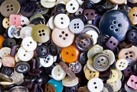 Clothing Buttons Stock Image Image Of Manufacturing 18252973