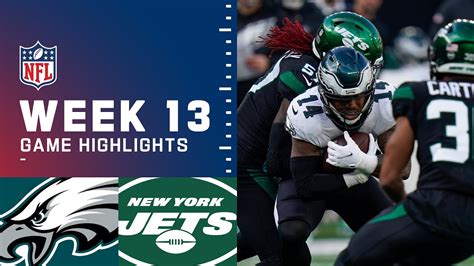Eagles Vs Jets Week 13 Highlights Nfl 2021 Win Big Sports