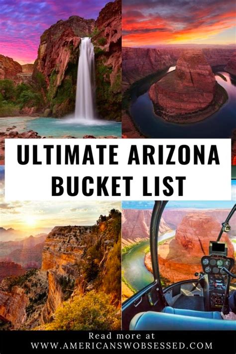 Things To Do In Arizona Bucket List American Sw Obsessed In 2020