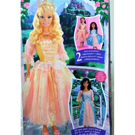 Revised 2 Rare My Size 36 Barbie Doll Princess Anneliese Pauper