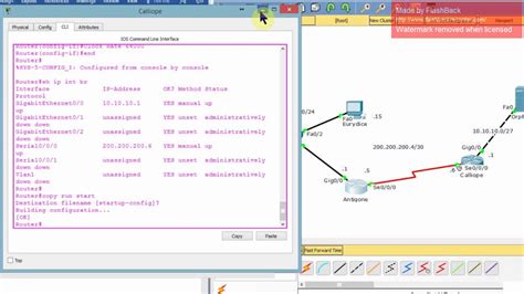 Cisco Ccna Cli Commands In Packet Tracer Youtube