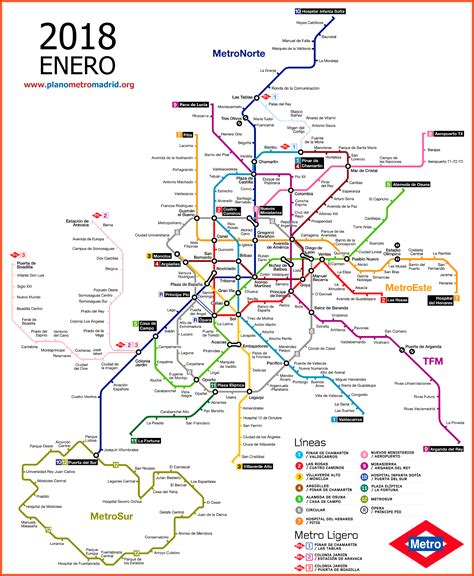 Metro De Madrid Tarifas Horario Mapa 101viajes
