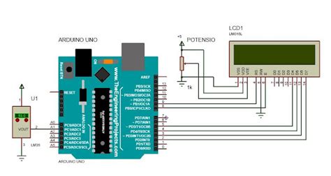 Menggunakan Sensor Suhu Lm35 Dengan Arduino Dan Tampilan Lcd Hp Lows