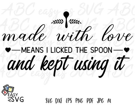 Kitchen Sign SVG Kitchen SVG Funny Kitchen SVG Cooking Quote Svg Cooking Svg Made With Love