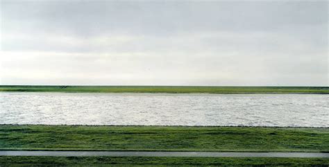 Andreas Gursky, The Rhine II 1999 | Andreas gursky, Landscape, Photographer