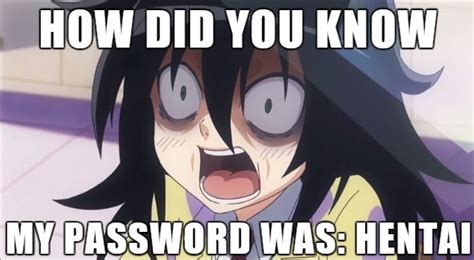 How Did You Know My Password Was Hentai Ifunny
