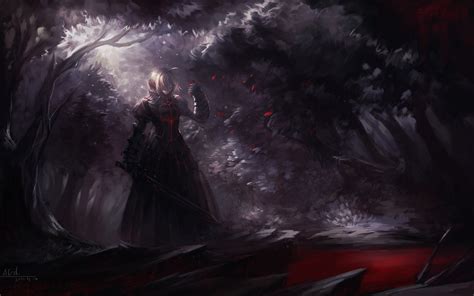 Alcd Fate Stay Night Saber Saber Alter Sword Weapon Wallpaper