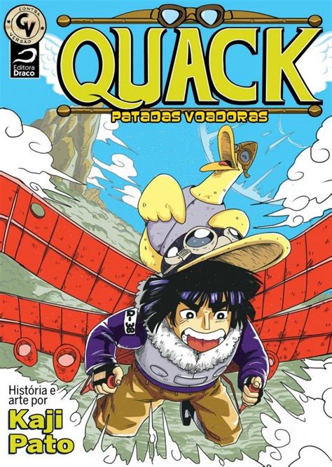 Quack - Patadas Voadoras é o primeiro mangá nacional da Editora Draco