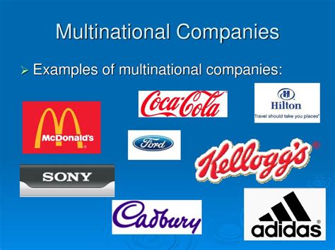 Multinational Companies Ppt Download