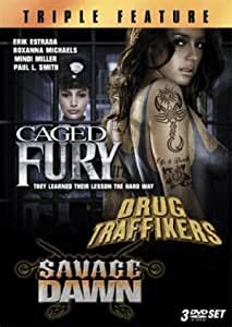 Amazon Caged Fury Drug Traffikers Savage Dawn Triple Feature