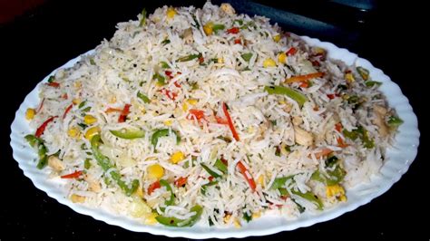 Vegetable Fried Rice Recipe Fried Rice Restaurant Style Chinese Fry