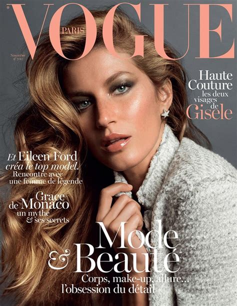 Vogue Paris Promete Desvendar As Duas Faces De Gisele Bündchen