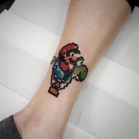 Tattoo Pixel Instagram Marcolealtattoo Tatuagem Estilosa Tatuagem Star Wars Tatuadores