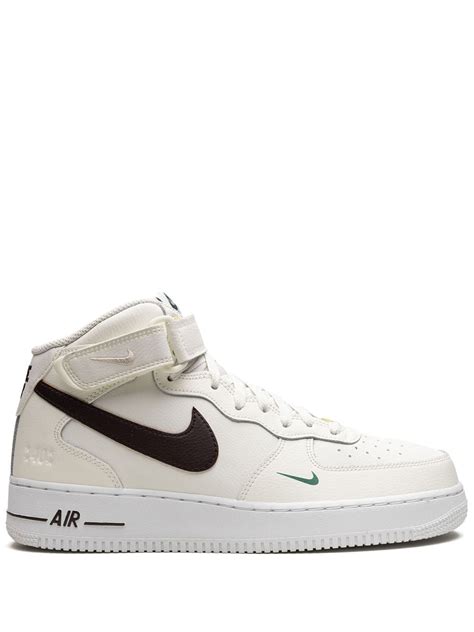Nike Air Force 1 Mid 07 Lv8 40th Anniversary Sneakers In White