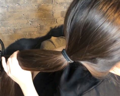 VIDEO Mila S Perfect Hair And Ponytail Play RealRapunzels Long