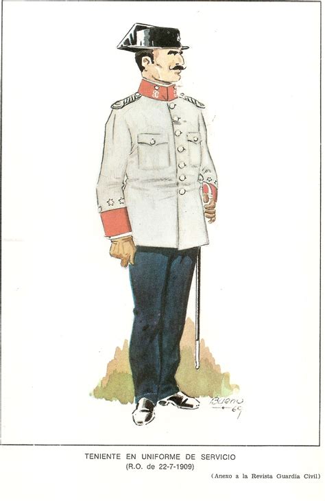 miniaturas militares por alfons cÀnovas uniformes de la guardia civil de 1909 a 1912 por jose