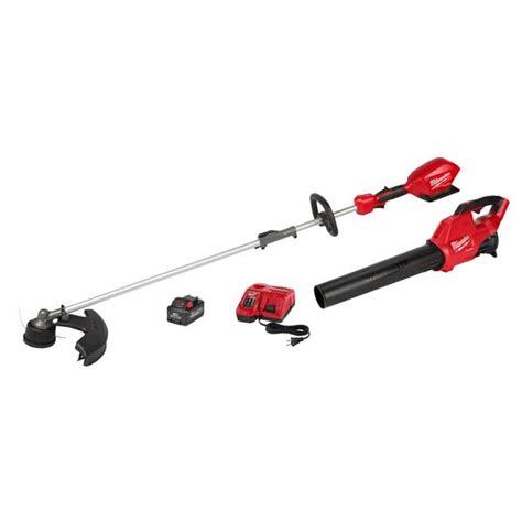 Milwaukee M Fuel V Lithium Ion Cordless Brushless String Grass Trimmer Kit With Pole Saw