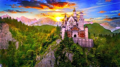 Wallpaper Life Castle Palace Architecture Fortification Europe