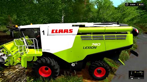 Farming Simulator Corn Harvest With Claas Lexion Agri Oc