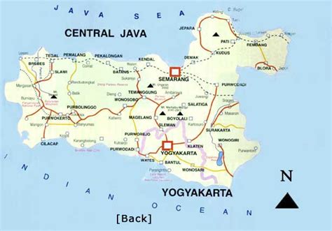 Ide Yogyakarta Bali Map Paling Populer