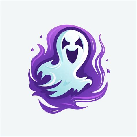 Premium Ai Image Ghost Cartoon Logo