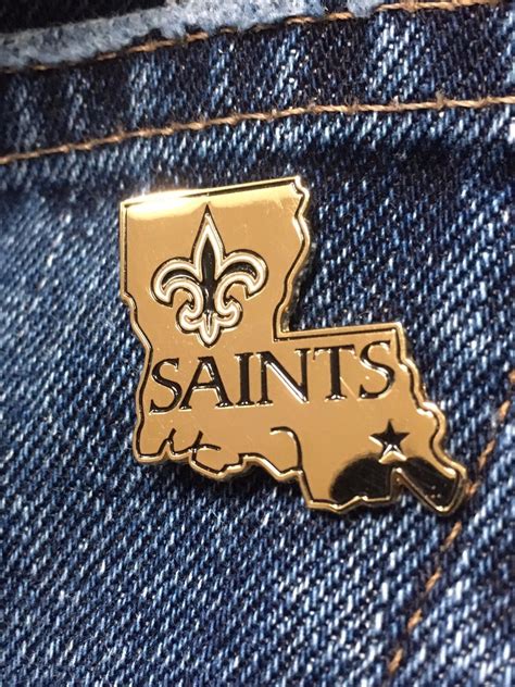 Saints Pin New Orleans Saints Nfl 1 Metal Lapel Pin Saints Pin Saints