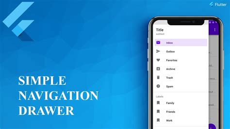 Flutter Tutorial Sidebar Menu Navigation Drawer With Routing Youtube Vrogue