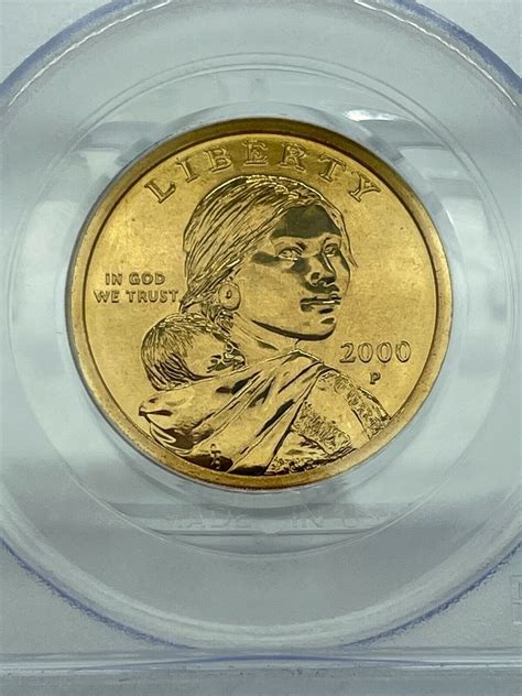 2000 P 1 Sacagawea Glenna Goodacre Dollar Coin 45200