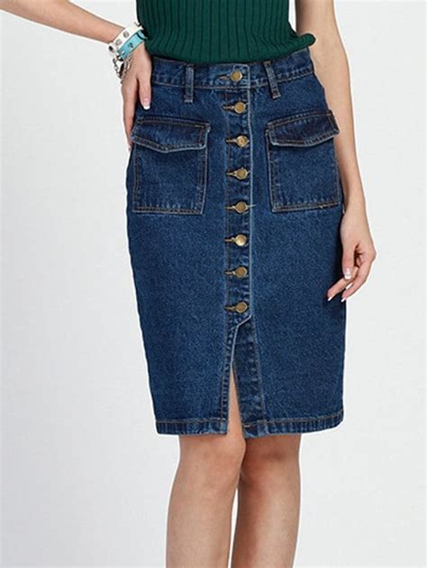 Why Denim Pencil Skirts Are Exactly What You Need