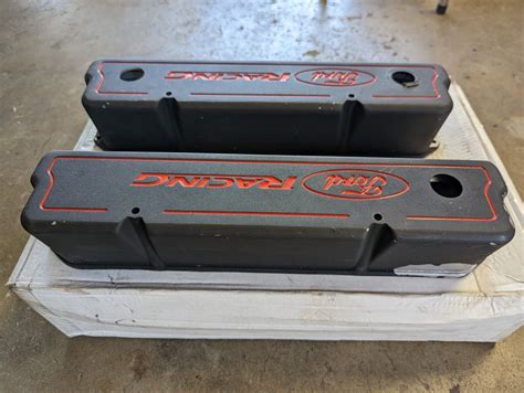 Ford Performance Parts M 6582 Z351b Valve Covers 351c Ford Racing Nhra